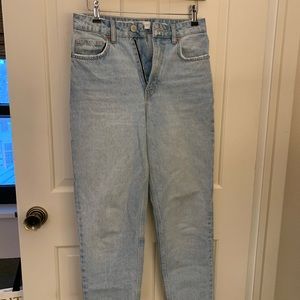 Zara light wash jeans